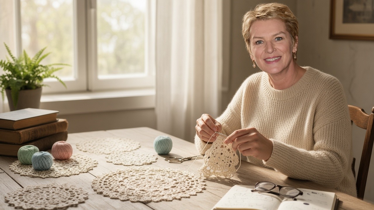 L’art du crochet de napperons : guide pour débuter
