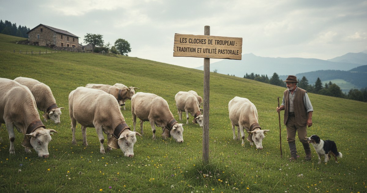 Les cloches de troupeau : tradition et utilité pastorale