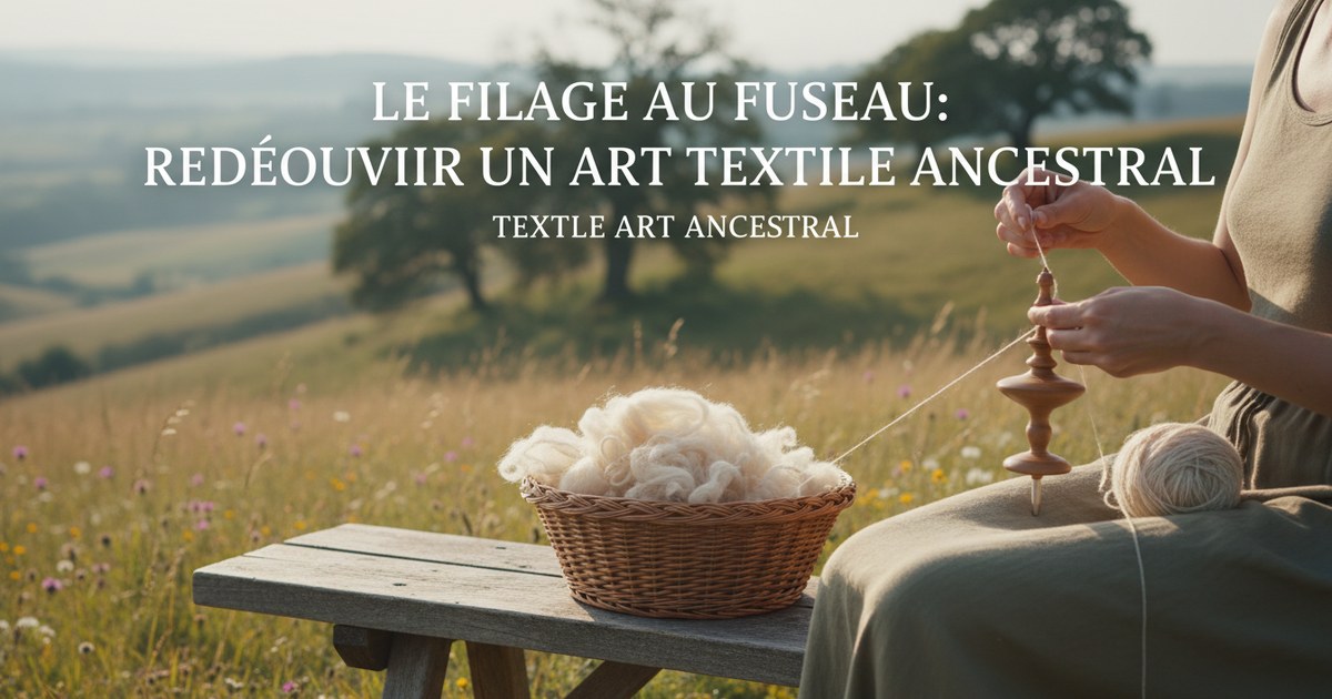 Le filage au fuseau : redécouvrir un art textile ancestral