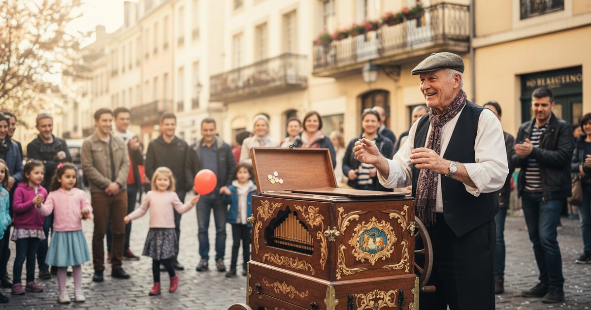 L’orgue de Barbarie : un instrument qui enchante les rues